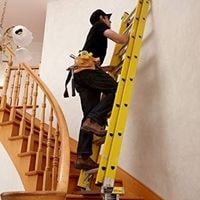 How To Use A Ladder On Stairs