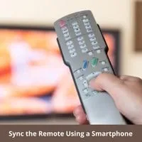 Sync the Remote Using a Smartphone