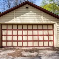 standard two car garage size