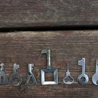 Types of keys for locks