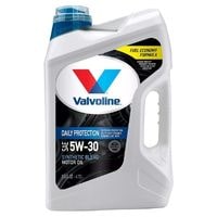 valvoline sae 5w-30 synthetic blend motor oil