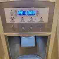 whirlpool fridge water dispenser control panel