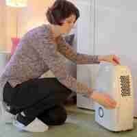 dehumidifier to get rid of ac smell