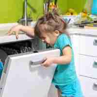make a dishwasher smell better