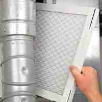 swapping the furnace air filter