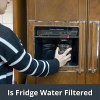 Is fridge water filtered