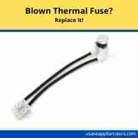 blown thermal fuse dishwasher