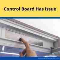 control board has issue