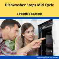 dishwasher stops mid cycle 2022 solution