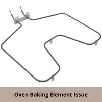 oven burnt out baking element