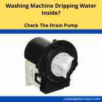 washing machine drain pump issue