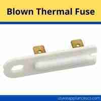 Blown Thermal Fuse