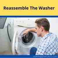 Reassemble the washing machine