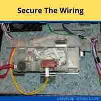 Secure the wiring