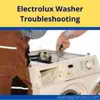 electrolux washer wont turn on 2022 troubleshooting
