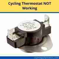 Cycling thermostat NOT working