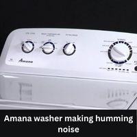 Amana washer making humming noise