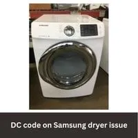 DC code on Samsung dryer 2023 troubleshooting guide