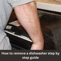 How to remove a dishwasher 2023 step by step guide