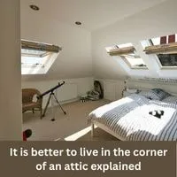 It is better to live in the corner of an attic 2023 explained