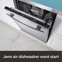 Jenn air dishwasher wont start 2023