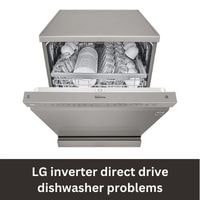 LG inverter direct drive dishwasher problems 2023