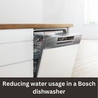 Reducing water usage in a Bosch dishwasher