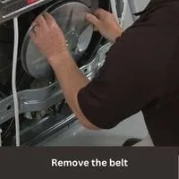 Remove the belt