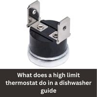 What does a high limit thermostat do in a dishwasher 2023 guide