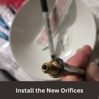 Install the New Orifices