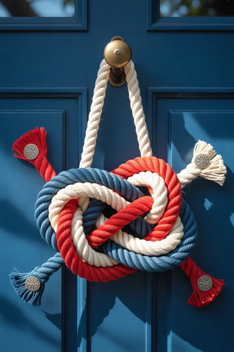 4th of july door hanger