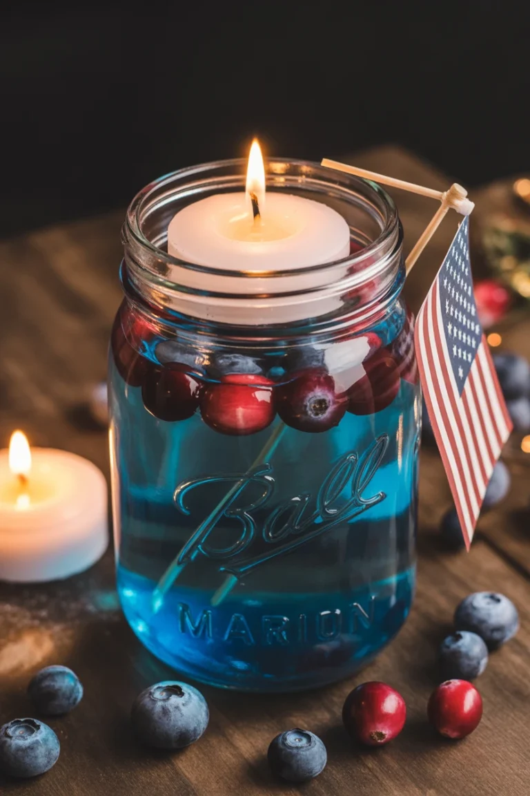 4th of july mason jar ideas